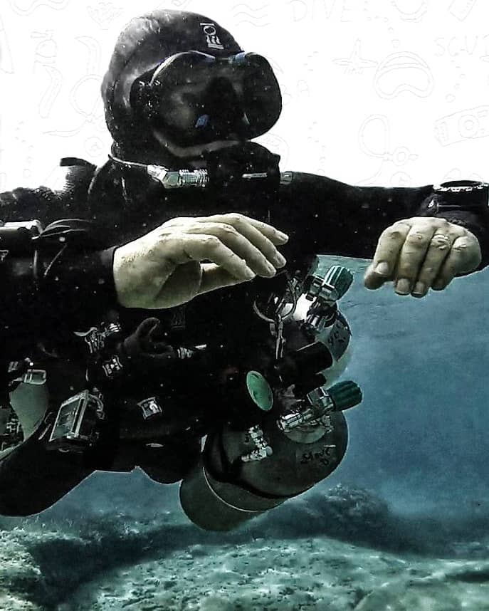 غواصی آب آزاد با سیستم سایدمونت